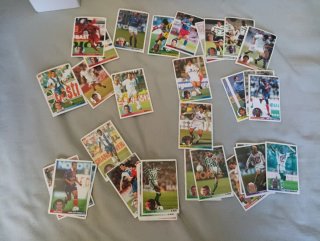 37 cromos fútbol Equipos de Europa Panini