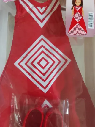 Nancy Moda Colección Vestido Rojo