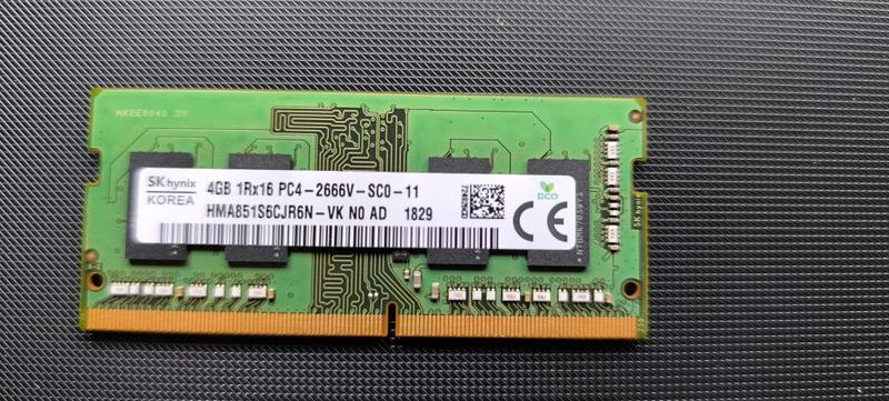 Memoria RAM SK hynix 4GB DDR4 2666MHz