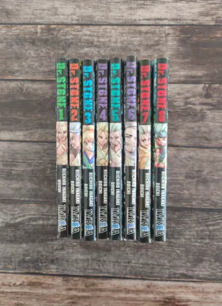 Dr Stone manga tomos 1 a 8