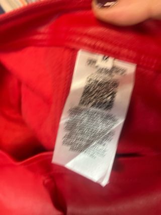 Pantalones Guess Rojos Cremallera Tobillo