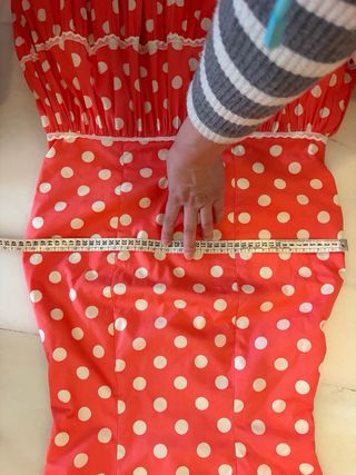 Traje Flamenca Rocio Peralta coral