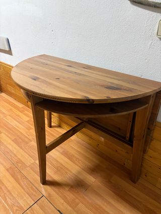 Mesa de madera extensible para cocina