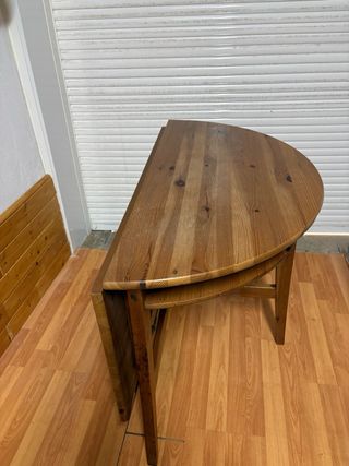 Mesa de madera extensible para cocina