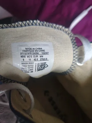 Zapatillas Converse Altas Azul Marino