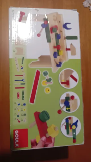 Juego de construcción madera Goula