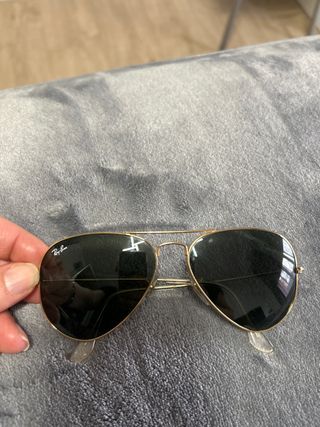 Gafas de sol Ray-Ban Aviator doradas
