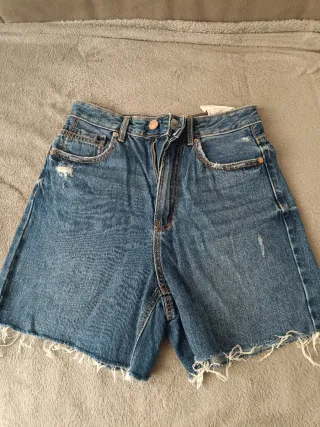 Pantalón corto vaquero mujer