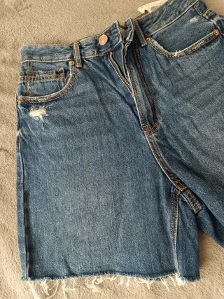 Pantalón corto vaquero mujer