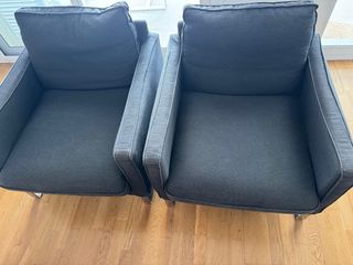 2 Sillones Ikea Mellby 1 Plaza