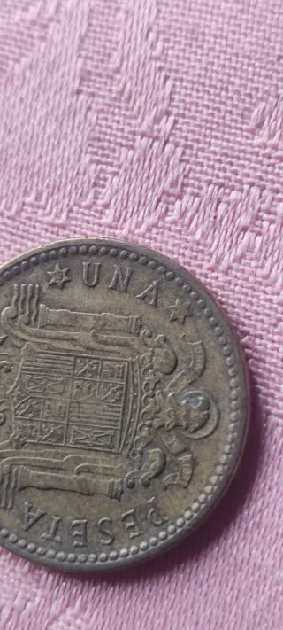 Monedas Antiguas 1 Peseta
