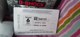 Casio G-Shock Solar Bluetooth Nuevo