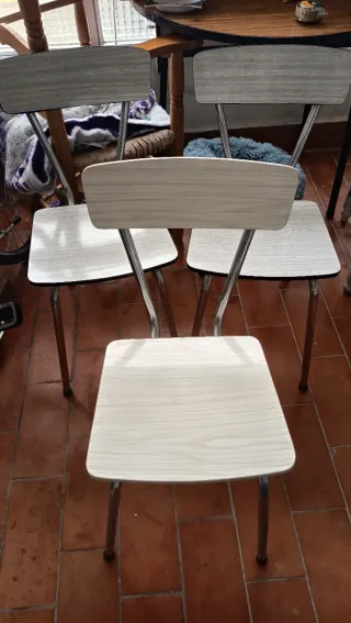 Mesa plegable Formica años 60