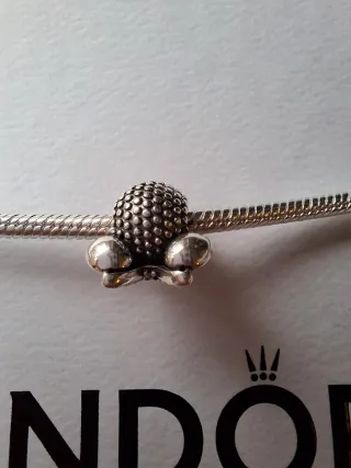 Charm Minnie compatible Pandora Plata