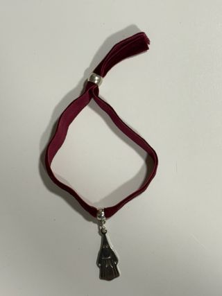 Pulsera con dije de nazareno acero inoxidable