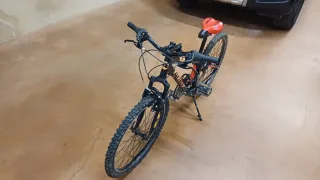 Bici Atala Race Comp 24 Negra/Naranja