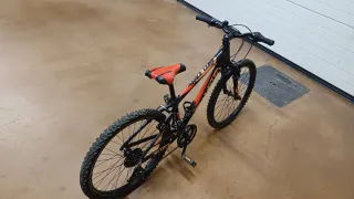 Bici Atala Race Comp 24 Negra/Naranja