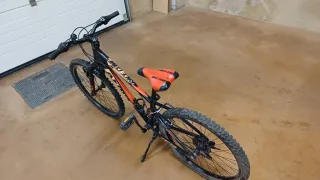 Bici Atala Race Comp 24 Negra/Naranja