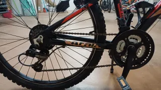 Bici Atala Race Comp 24 Negra/Naranja