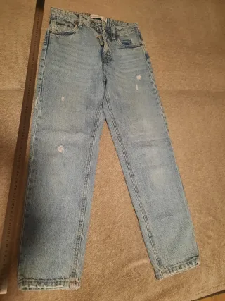 Tejanos negros y azules Stradivarius