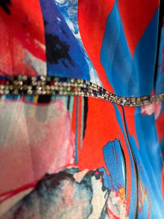 Giacca primaverile fantasia floreale