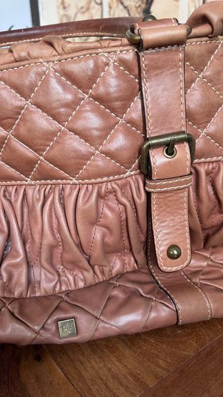 Bolso grande de piel Purificación García Piel