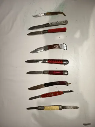 Lote número 1, artículos de corte