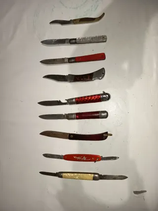 Lote número 1, artículos de corte