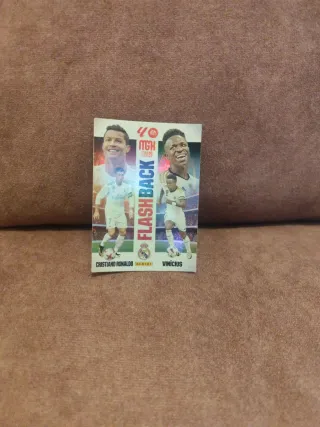 Cromo Megacrack Cristiano Ronaldo Vinicius