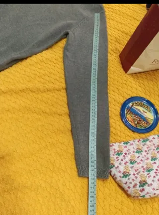 Maglia cotone grigia