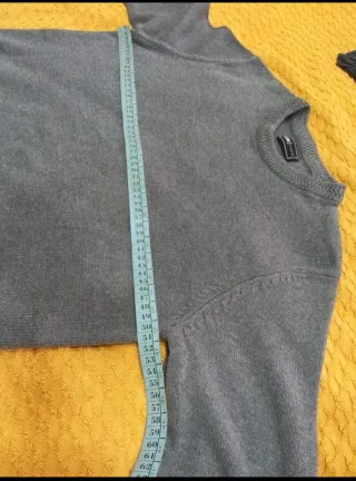 Maglia cotone grigia