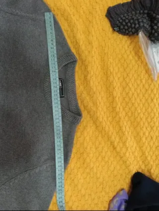 Maglia cotone grigia