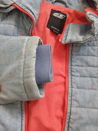 Chaqueta tejana acolchada S