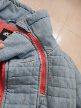 Chaqueta tejana acolchada S