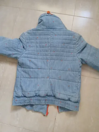 Chaqueta tejana acolchada S