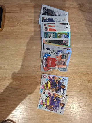 Colección de cromos de fútbol