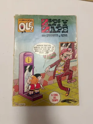 Tres comics 2Zipi zape 1 botones Sacarino