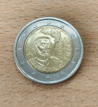 Lote 5 Monedas 2 Euros España Conmemorativas