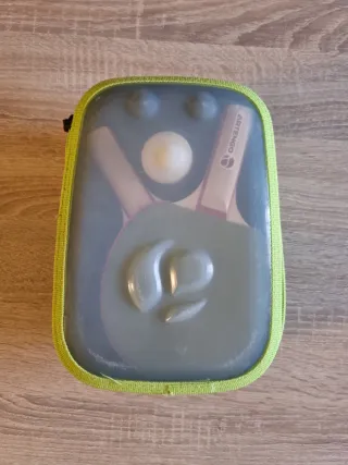 Artengo Rollnet - Red de Tenis de Mesa, 2 palas