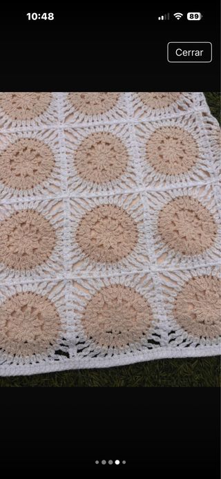 Vestido crochet Zara