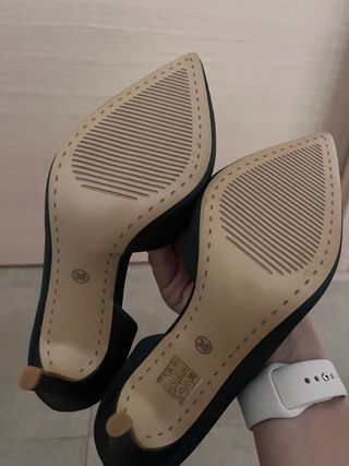 Décolleté verde smeraldo Tg. 38