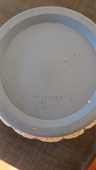 Macetero Wedgwood Jasperware Azul