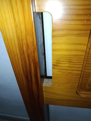 Cabecero de madera provenzal 90