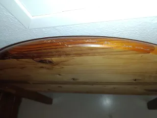Cabecero de madera provenzal 90