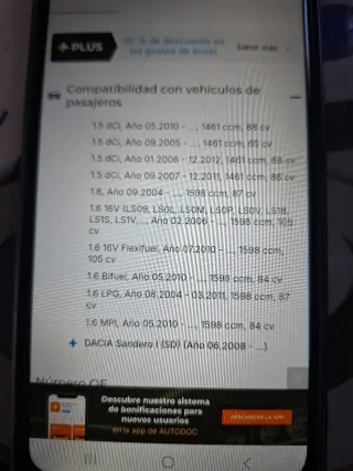 Discos de freno Dacia/Renault/Smart