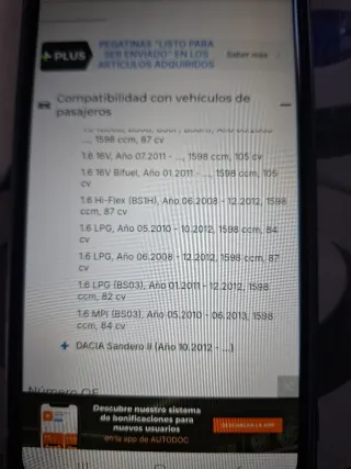 Discos de freno Dacia/Renault/Smart