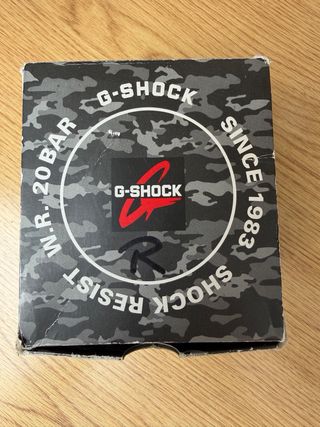 Casio G-Shock Rojo Camuflaje