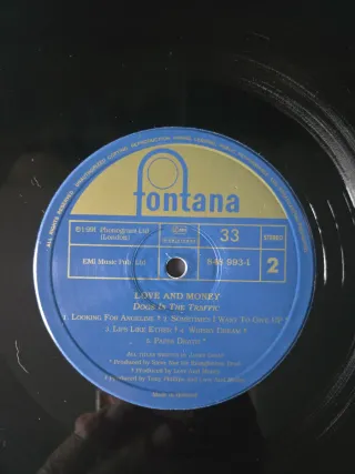 Vinilo Love and Money - Dogs in the traffic