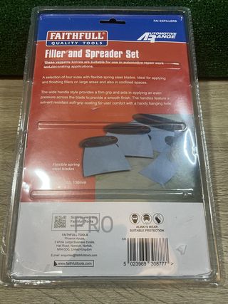 Espátulas de Rellenado Faithfull