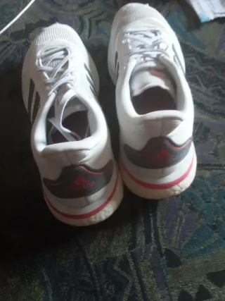 Adidas Scarpe Sportive Taglia 42 Bianche